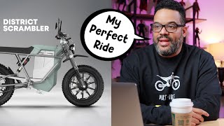 My Experience Configuring and Buying the District Scrambler Electric Motorcycle by LANDEnergy [upl. by Spurgeon]