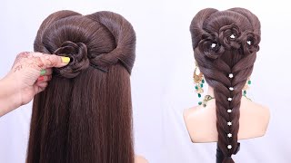 New Trick For Volumized Ponytail With Full  Prom Hairstyle  Cute Hairstyle  Hairstyle girls [upl. by Conroy]