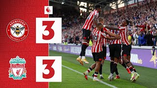 WISSA DENIES LIVERPOOL WIN  Brentford 33 Liverpool  Premier League Highlights [upl. by Ursala]