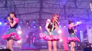 Fancam 120826 Berryz工房  ライバル Rival  Japan Festa 2012 [upl. by Annail]