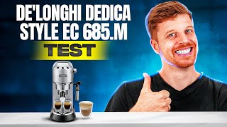 DeLonghi Dedica Style Espressomaschine Test 2024  DeLonghi überzeugt abermals [upl. by Hluchy]