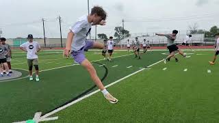 Nice Kickoff Hurdle at Kicking Camp [upl. by Tore]