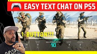 🤯 So Easy How To Text Chat On PS5 in Battlefield 2042 New Player [upl. by Nyladnar]