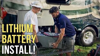 🔌 LITHIUM BATTERY INSTALL RV Battery amp Electrical Upgrade — Part 4⚡️ [upl. by Snodgrass]