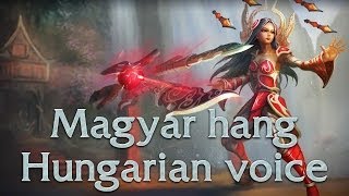 League of Legends  Irelia magyar hangjahungarian voice [upl. by Marve361]