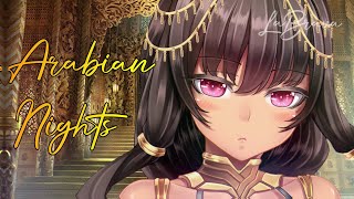 Arabian Nights Tiktok female version◀ Nightcore ★ Lyrics ▶ HD ♪ [upl. by Quickel]