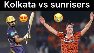 kkr vs srh  kkr win  mitchell starc bowling  srh sad moments [upl. by Esinehc]