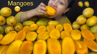 ASMR 😋LOTS OF MANGOES EATING 🥭MANGO CHALLENGE FOOD EATING VIDEOS BIG BITES EATING SHOW MUKBANG 🤤 [upl. by Ricardo]