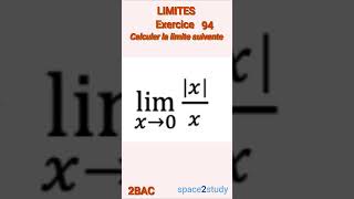 Exercice 94 Limites 2BAC Maths [upl. by Salvatore795]