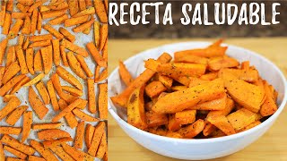 Deliciosas Papas De Camote Al Horno  Receta Saludable y Facil 🦄 Bessy Dressy [upl. by Rihana]