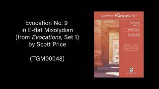 Evocation No 9 in E flat Mixolydian from Evocations Set 1 by Scott Price TGM00048 [upl. by Graham]