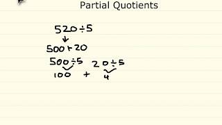 Distributive Property and Partial Quotients2 [upl. by Llennaj]