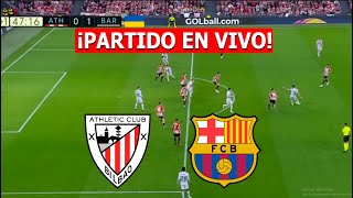 ATHLETIC CLUB BILBAO vs BARCELONA EN VIVO 🔴 COPA DEL REY  CUARTOS DE FINAL ⚽️ [upl. by Rimma564]