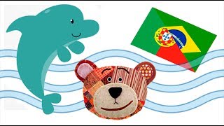 Animales marinos en portugues  Nombres y sonidos [upl. by Kohler591]