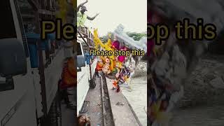 Ganesh visarjan 2024  automobile travel festival music bollywood song love singer ganesh [upl. by Mattland330]