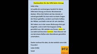 GAST DTZ B1 Briefe schreiben Prüfung B1 Neu 2024 dtz gastdtz gast briefschreiben Brief [upl. by Harolda]