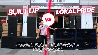 Compare Sound System Built UP vs Lokal  Lebih bagus mana [upl. by Hesper]