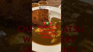 CHICKEN KATSU WITH CURRY SAUCE amp RICEshortvideoyummyfood [upl. by Normand]