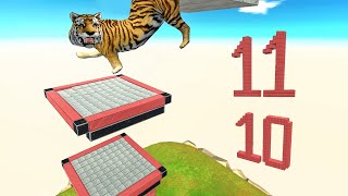 Who Can Break Through All 11 Floors And Survive in ARBS  Animal Revolt Battle Simulator [upl. by Weksler639]