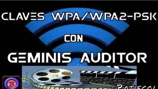 Descifrar wpa  wpa2  psk con Geminis Auditor [upl. by Noffihc]