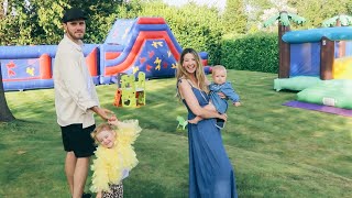 Otties 3rd Birthday Party Giant Inflatables amp Garden Fun  Vlogust Day 26 [upl. by Orazio140]