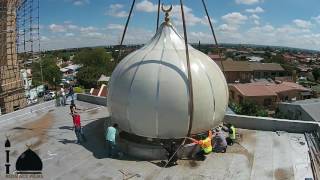 MASJID UN NOOR DOME INSTALLATION [upl. by Dorita]