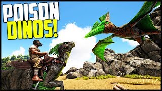 POISON DINO TAMING  PTERA amp RAPTOR  Ark Survival Evolved Modded Ep 4  Ark Primal Fear amp More [upl. by Etnaik469]