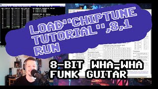 Goat Tracker C64 SID Chiptune Tutorial  whawha funk guitar [upl. by Annav]