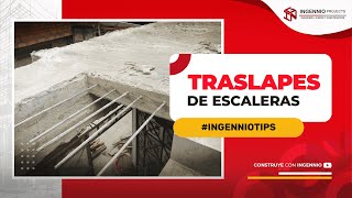 TRASLAPES DE ESCALERAS ingenniotips shorts [upl. by Zetnom980]