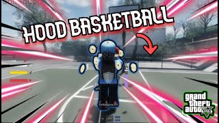 YOU CAN PLAY BASKETBALL IN THIS REALISTIC ROBLOX HOOD GAME THERE WAS A HACKER [upl. by Elburt]