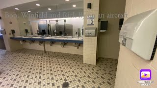 Bobrick Aircraft B750 hand dryers 1 of 3  ￼￼Nauticus naval museum  Norfolk VA￼￼ [upl. by Yznil695]