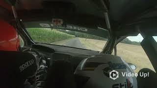 Rallye Saintonge 2024 Es7 LZambon  MPerrinaud 208 R2 13eme temps Scratch [upl. by Etyak]