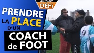 DEFI prendre la place dun coach de foot [upl. by Aeuhsoj]