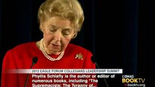 BookTV Phyllis Schlafly quotNo Higher Powerquot [upl. by Hsotnas431]