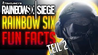 FUN FACTS SPEZIAL TEIL 2  Rainbow Six Siege [upl. by Lanevuj]