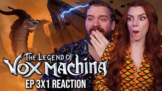 It Has BEGIN  The Legend Of Vox Machina Ep 3x1 Reaction amp Review [upl. by Aruat]