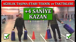 Ağırlık Taşıma Etabı Teknik ve Taktikleri 4 Saniye Kazan [upl. by Spatola]