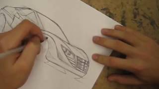 Design Sketching  How To Draw A Car Vol 2 [upl. by Natsirhc]