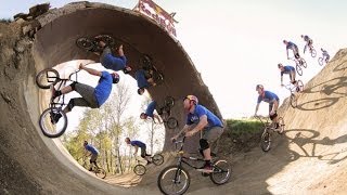 Full BMX Dirt Loop w Mike quotHuckerquot Clark  Red Bull Trail Loop [upl. by Tiffani694]