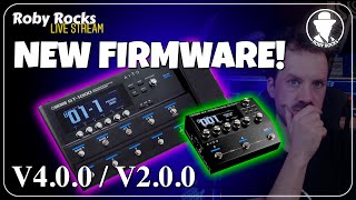 Roby Rocks Live  Nuovo FIRMWARE per BOSS GT1000 [upl. by Clauddetta280]