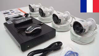 Kit de Vidéosurveillance IP Nivian  Contenu et Installation Rapide [upl. by Howlond]