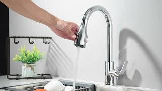 Wanmivezlo Kitchen Faucets Pull Out Kitchen Tap Cold Hot Water Tap [upl. by Finnegan]