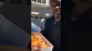 Shaq goes crazy for halloween donuts [upl. by Anni673]