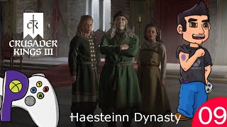 Crusader Kings III  Haesteinn Dynasty  Episode 9 [upl. by Leamhsi407]