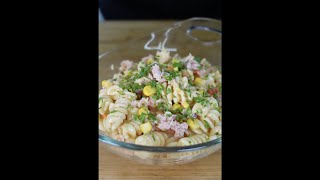 PASTA FREDDA con TONNO e VERDURE dal tocco piccantino 🌶 [upl. by Afatsum]