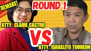 ATTY CLAIRE CASTRO VS ATTY TORREAN SINO ANG TAMA [upl. by Lattimer]