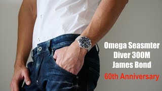 4K Omega 2023 Seamaster James Bond 60th Anniversary Handson Review  Hafiz J Mehmood [upl. by Sarene]