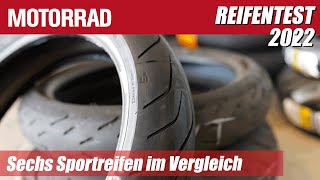 Reifentest 2022 Sechs Sportreifen in 12070 ZR 17 und 19055 ZR 17 im Vergleich [upl. by Imotih982]