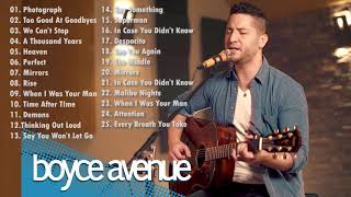 Acoustic 2019  The Best Acoustic Covers of Popular Songs 2019 Boyce Avenue [upl. by Boleslaw]