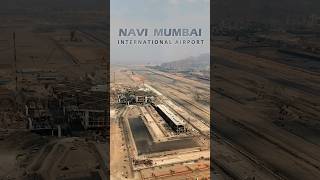 Navi Mumbai International Airport droneman airport navimumbai shorts adani [upl. by Ailugram]